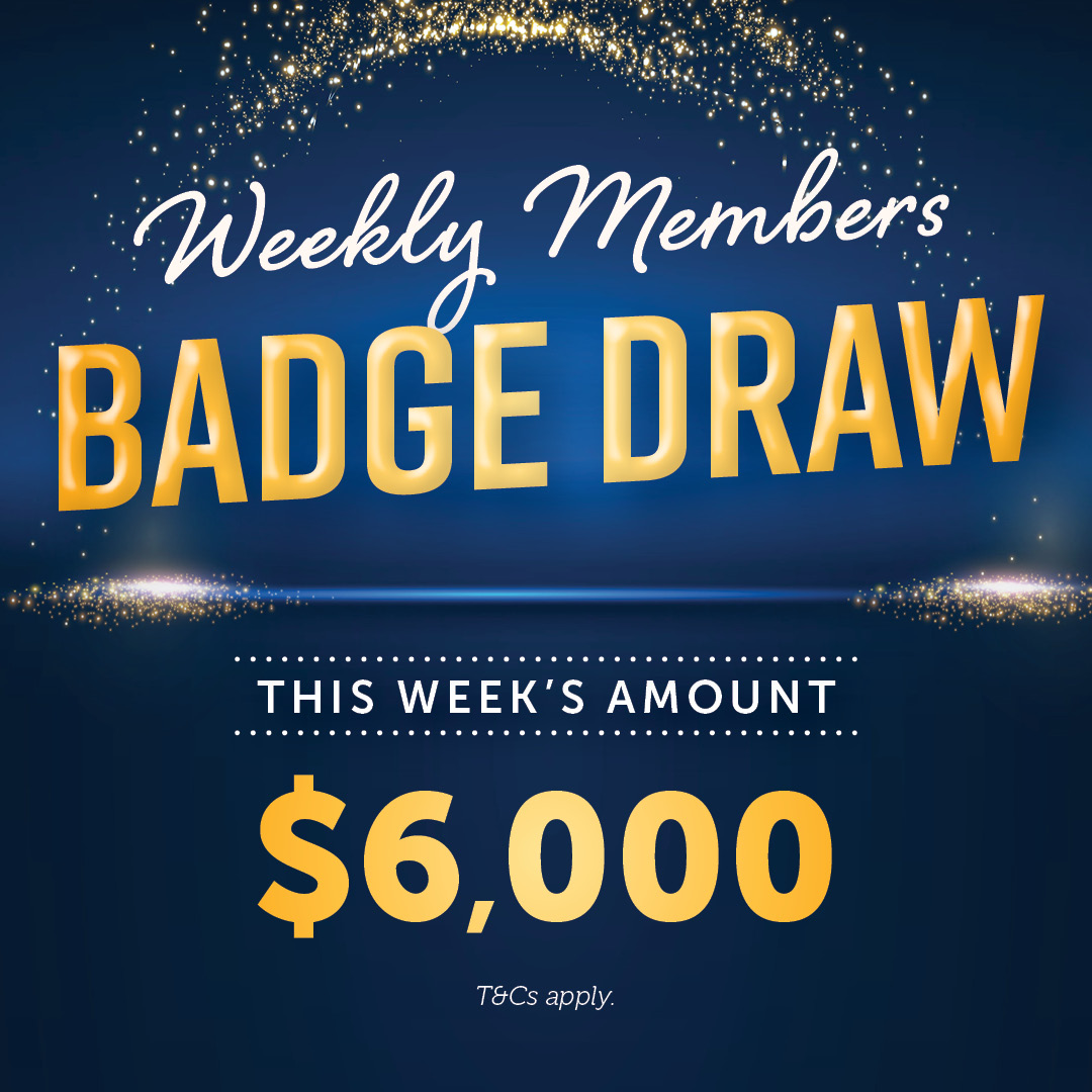 Weekly Members Badge Draw