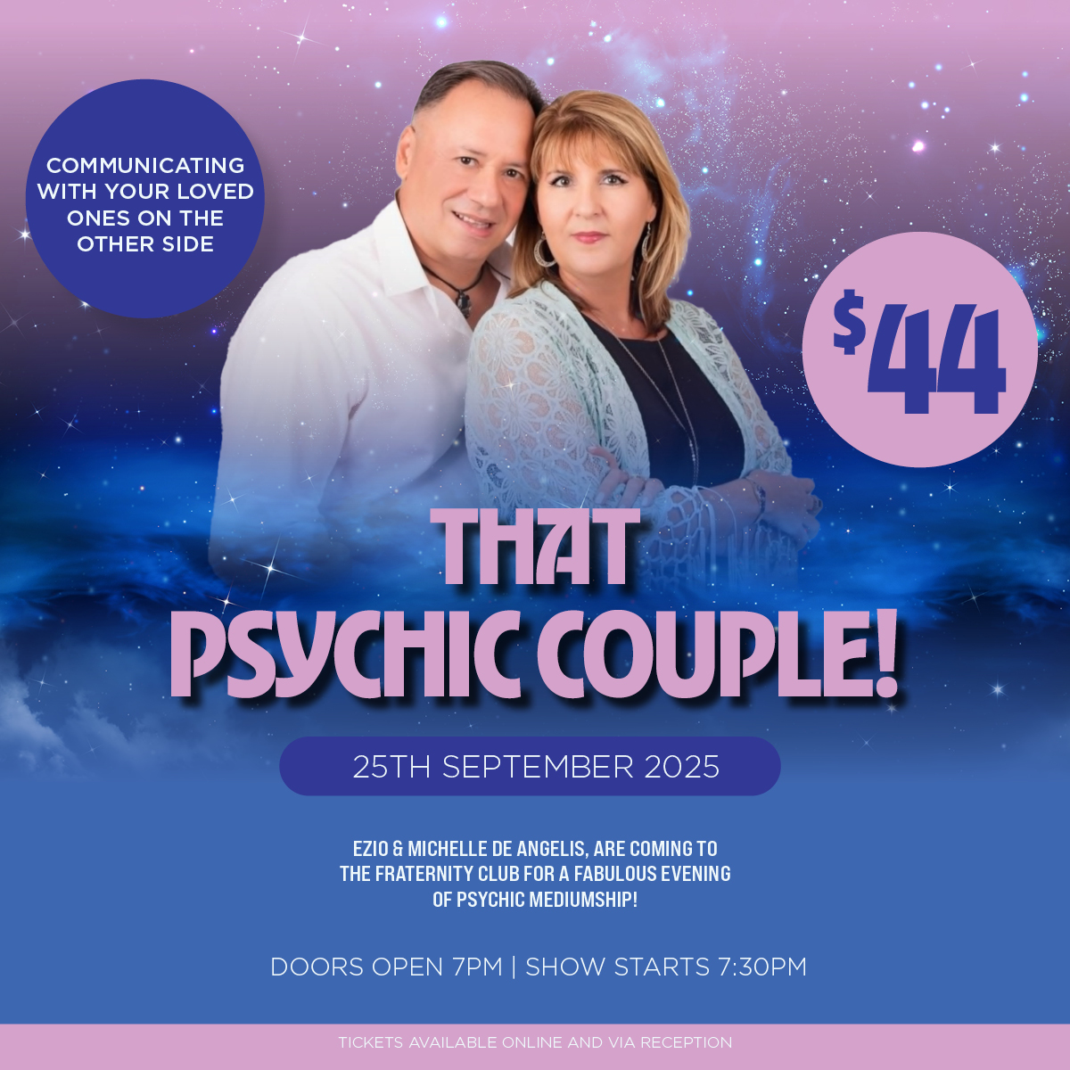 That Psychic Couple – Thursday 25th September